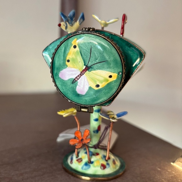 Kelvin Chen Enamel and Copper Stamp Holder, Signed & Numbered - Picture 2 of 10